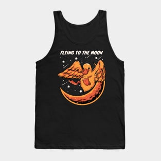 Flying to The Moon Tank Top